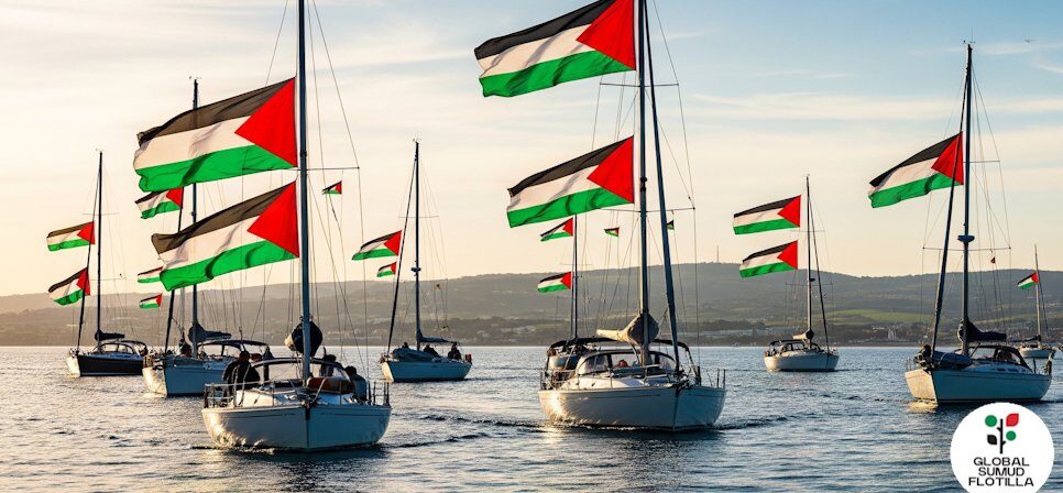Global-Sumud-Flotilla Global Sumud Flotilla, tensione nel Mediterraneo: cosa sta succedendo